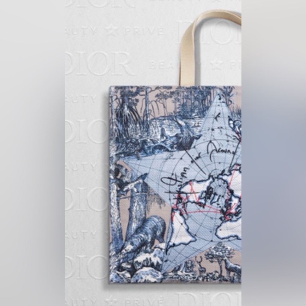 Dior Beauty Around The World Limited Edition Tote Bag